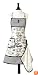 Jessie Steele Bib Gigi French Toile with attached Towel