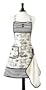 Jessie Steele Bib Gigi French Toile with attached Towel
