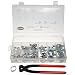 Oetiker 18500057 Service Kit (2-Ear Clamps, zinc plated with side jaw pincers)