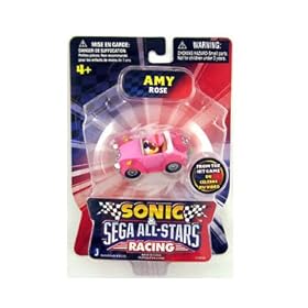  Sonic Sega AllStars Racing Vehicle with 1.5 Inch Figure Amy