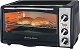 Andrew James Black 18 Litre Mini Oven And Grill