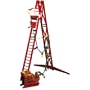 Mr. Christmas Stepping Santa Animated Musical Holiday Decoration with Internal Speakers