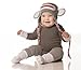 juDanzy Neutral Solid 3 Pairs of Leg Warmers in Neutral Colors for Babies, Toddler, Child