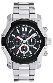 Bulova #98B149 Men's Stainless Steel Wintermoor Collection Chronograph Watch