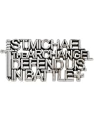 St. Michael Lapel Pin by US Gems