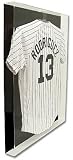 BCW Deluxe Acrylic Large Jersey Display Holder - MIRROR BACK - Baseball, Football, or Hockey Jersey - Sports Memoriablia Display Case - Sportscards Collecting Supplies