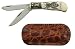 Sam McDowell Scrimshaw Pocketknife Queen Bee