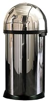 brabantia プッシュビン 50L クローム