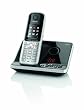 Gigaset S810A Schnurlostelefon (4,6 cm (1,8 Zoll) TFT-Farbdisplay, Freisprecheinrichtung, Anrufbeantworter) stahlgrau