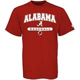 Russell Alabama Crimson Tide Crimson Baseball T-shirt