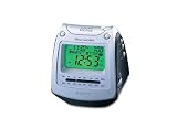Sony ICF-C630 Clock Radio with triple time display - Silver