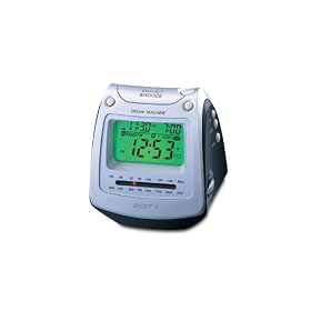 Sony ICF-C630 Clock Radio with triple time display - Silver