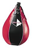 Century 10871P-009 Vinyl Speed Bag (Red/Black, 7 x 10 inches)
