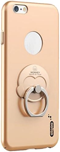 iPhone 6 Plus Case, Wolkstore Various Color Full Body Coverage Protection Hard Stand Cover for iPhone 6s Plus 5.5 inch (gold)