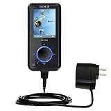 Rapid Wall / AC Charger for the Sandisk Sansa E250 - Gomadic Brand w/ TipExchange Technology