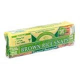 Brown Rice Snaps, Tamari Seaweed, 3.5-Ounce Packs (Pack of 12)