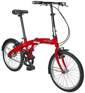 New Durban One 1 Speed Folding Bike - Red- PUNPUN Store