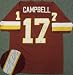 Jason Campbell Signed Redskins Maroon Jersey