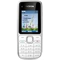 Nokia C2-01 Handy (Ohne Branding, 5,1 cm (2 Zoll), 3,2 Megapixel Kamera) silber