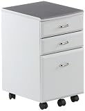 HJH Office/Buerostuhl24 673801 Rollcontainer Ekon silber