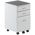 HJH Office/Buerostuhl24 673801 Rollcontainer Ekon silber