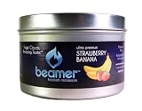 Strawberry Banana Beamer Ultra Premium Hookah Molasses 250 gram tin. Huge Clouds, Amazing Taste! 100 % Tobacco, Nicotine & Tar Free but more taste than tobacco! Compare to Hookah Tobacco! GREAT TASTE, LOTS OF SMOKE & SMELLS GREAT!!!
