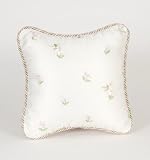 Lucy Ribbon Embroidery Pillow by Glenna Jean