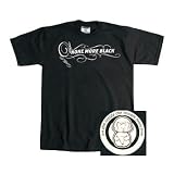 : NONE MORE BLACK - Script - Black T-Shirt