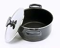 Tefal Essencia Stew Pot and Lid, Grey, 24 cm
