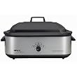 Nesco 18-qt. Stainless Steel Roaster with Stainless Steel Cookwell