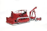 SpecCast ZJD 1532 International TD-24 Forestry Crawler Die Cast with Isaacson Karry Arch Logger, ROPS and Blade