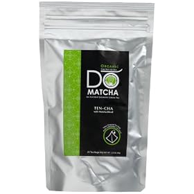 DoMatcha Organic Ten-Cha with Matcha Blend (Japanese Green Tea)