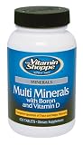 Vitamin Shoppe - Multi Minerals With Boron And Vitamin D, 100 tablets