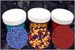 Mickey Mouse Cake Decorations - Primary Colors Shaped Edible Candy Sprinkles Package (3 pcs) SAVE $1.15