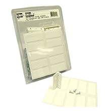 FastCap White Polycarbonate Kolbe Korner -50 Pack (Includes 250 Screws & 100 Kolbe Korner Fastcaps)