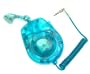 Technocel Retractable EarBud for phones with a 2.5mm Jack, Transparent Blue