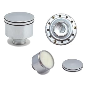 Spectre 42775 Chrome Billet Breather