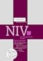 NIV Single Column Text Burgundy French Morocco NI173