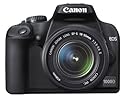 Canon EOS 1000D SLR-Digitalkamera (10 Megapixel, LiveView) Kit inkl. EF-S 18-55 Objektiv