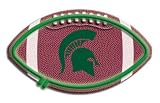 Michigan State University Spartans Neon Football Light