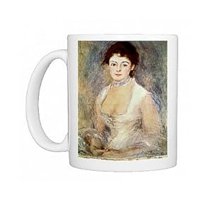 Renoir Madame Henriot. Canvas, C Photo Mug