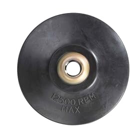 SKIL 99420 SANDER GRINDER RUBBER BACKING PAD WITH LOCK NUT 4-1 2 by SKIL