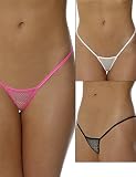 Buy Naughty Net Micro G-String Panty 3-Pack, ONE SIZE, MULTI
