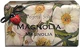 Alchimia Ladybug Natural Magnolia Handmade 10.6Oz. Soap Bar From Italy