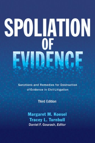 Spoliation of Evidence: Sanctions and Remedies for Destruction of Evidence in Civil Litigation