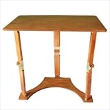 Folding Laptop Desk/Tray Table - Mahogany (Mahogany) (27H x 27W x 15D)