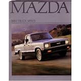 1984 MAZDA TRUCK Sales Brochure Literature Book Piece by Mazda