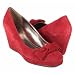 Alfani Mara Red wedges
