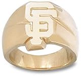 San Francisco Giants Solid 14K Gold ''SF'' 5/8'' Ring Size 11