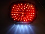 Smoke LED Tail Light with License Plate light for Harley Davidson Softail Touring Dyna FL FX FXST Road King Electra Night Train Lower Rider